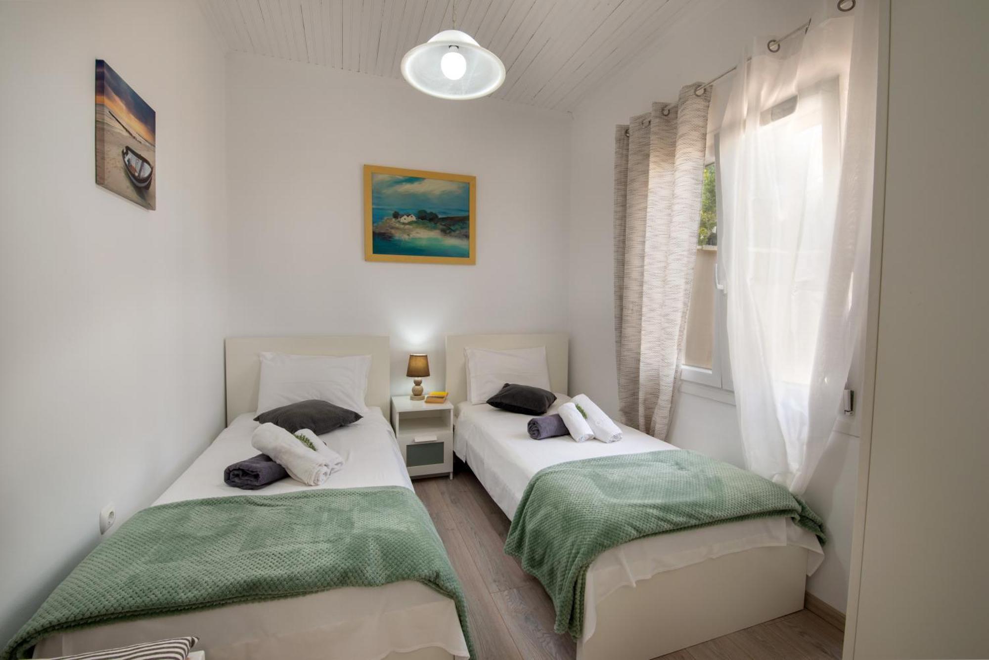 Loggos Seaview Cottage With Private Pool By Konnect Longós Zewnętrze zdjęcie