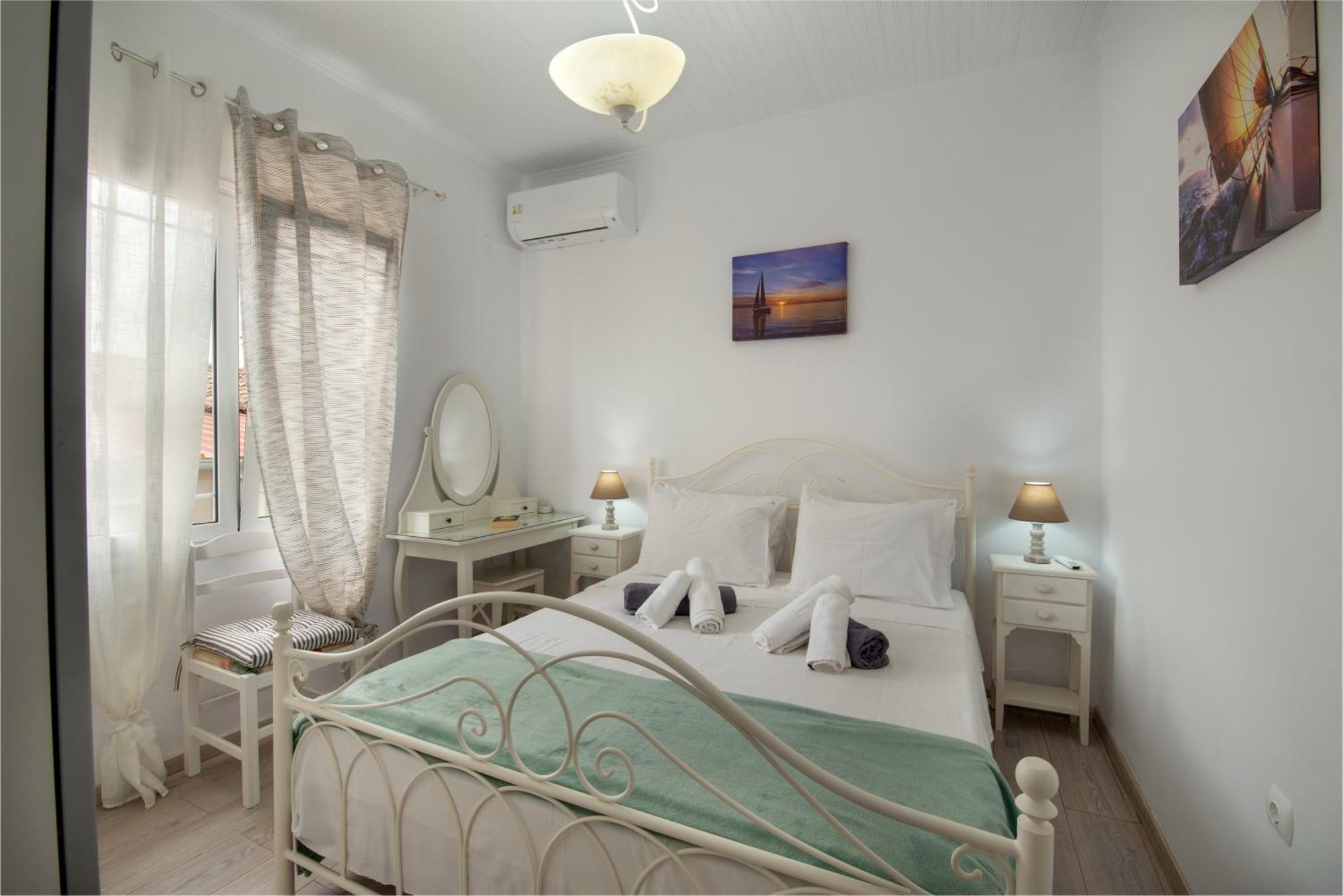Loggos Seaview Cottage With Private Pool By Konnect Longós Zewnętrze zdjęcie